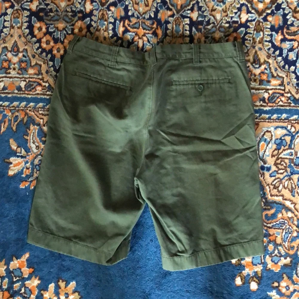 J. Crew Rivington Shorts. Green. - Picture 3 of 5